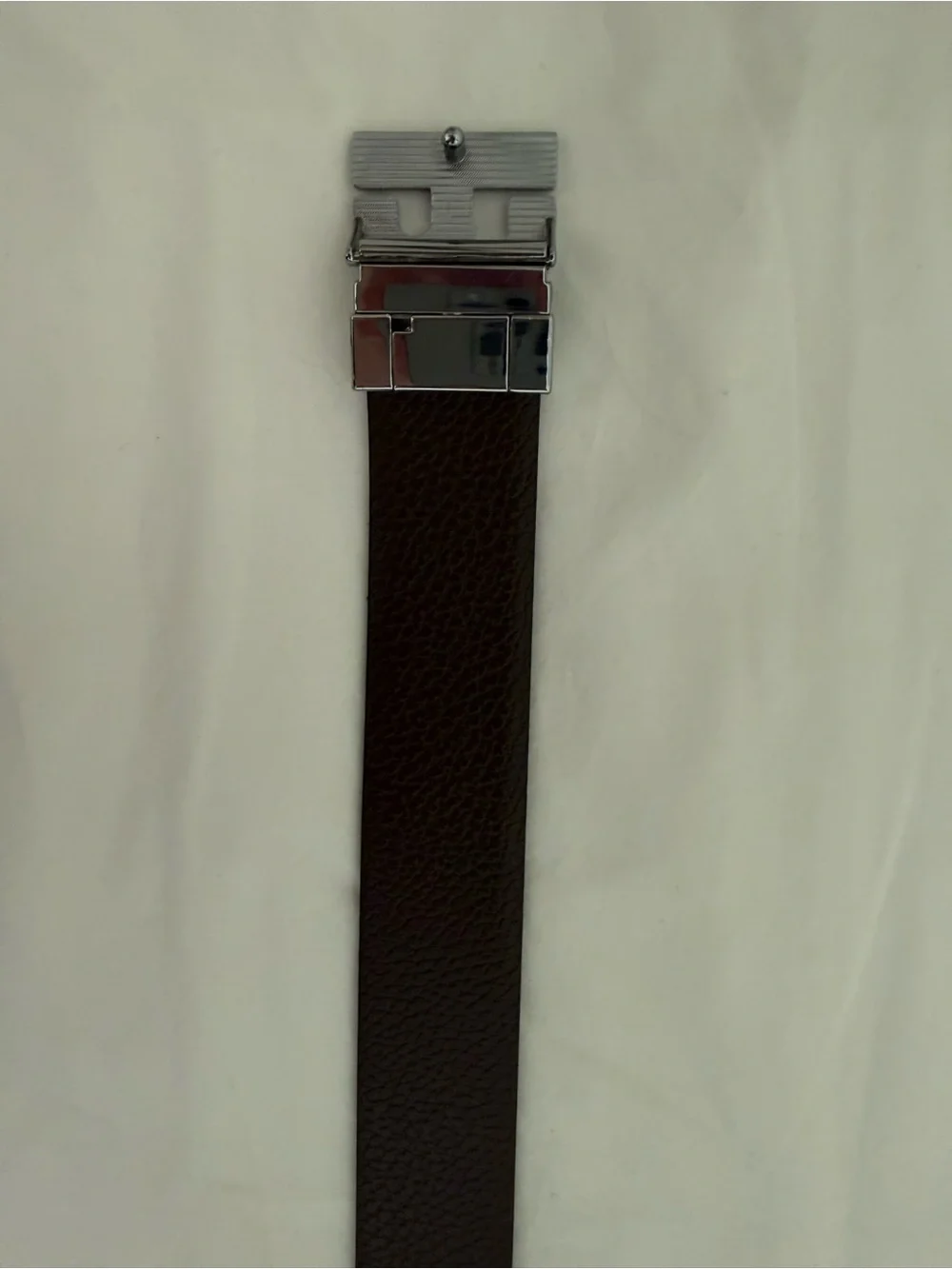 Hugo boss black/brown reversible leather belt